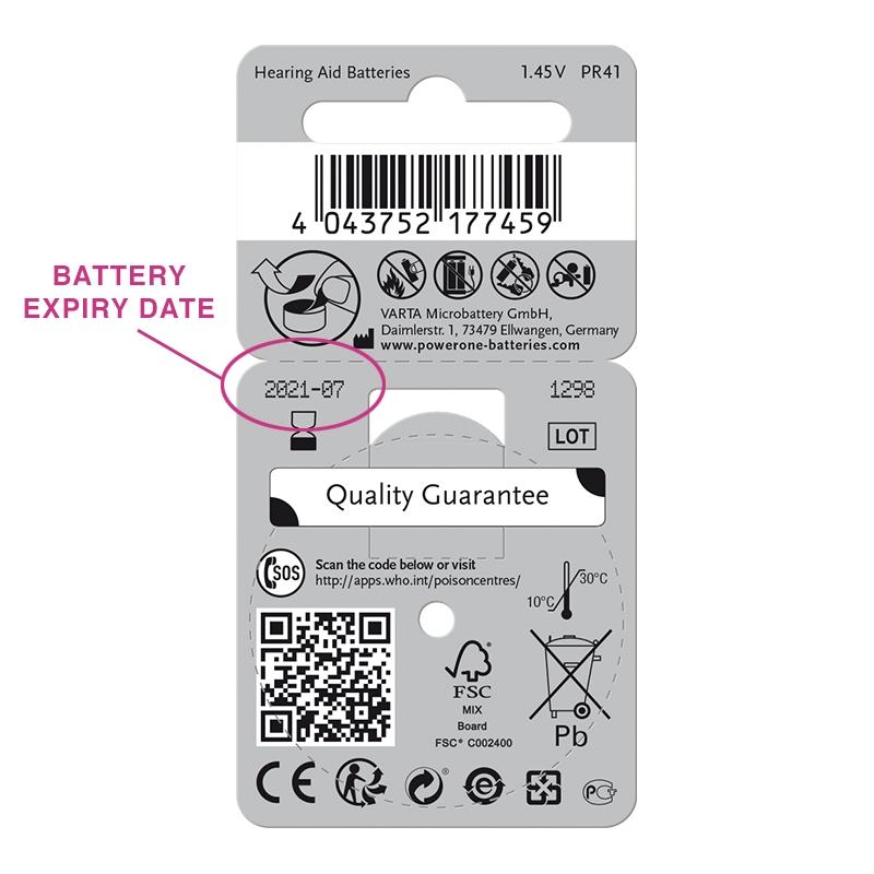 Power One Hearing Aid Batteries Size 10