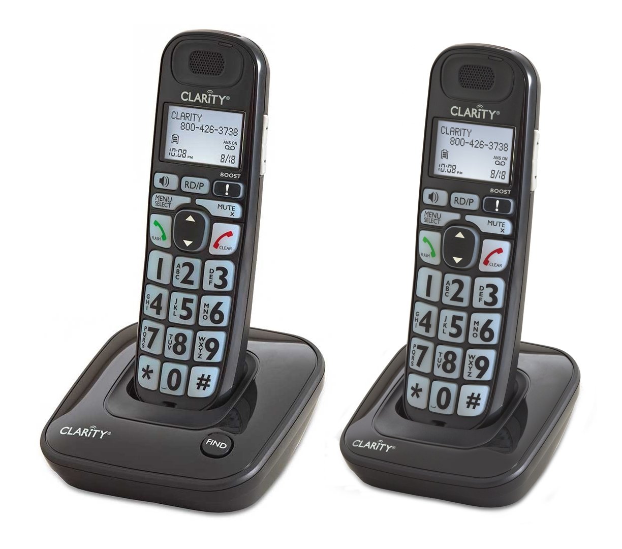 Clarity D703 Duo Amplified Cordless Telephones