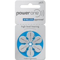 Power One Hearing Aid Batteries Size 675