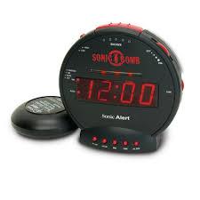 Sonic Alert Sonic Bomb Loud Alarm Clock